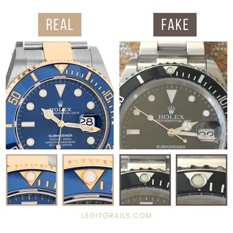 how to spot fake rolex submariner